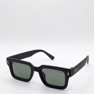 CR7 Matte Black Square Premium Sunglasses